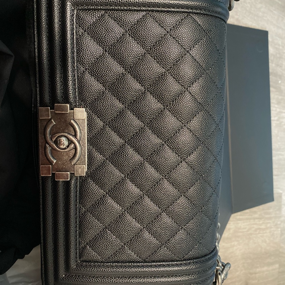 ‼️SOLD‼️Chanel Medium Caviar Boy Bag- price is firm on here